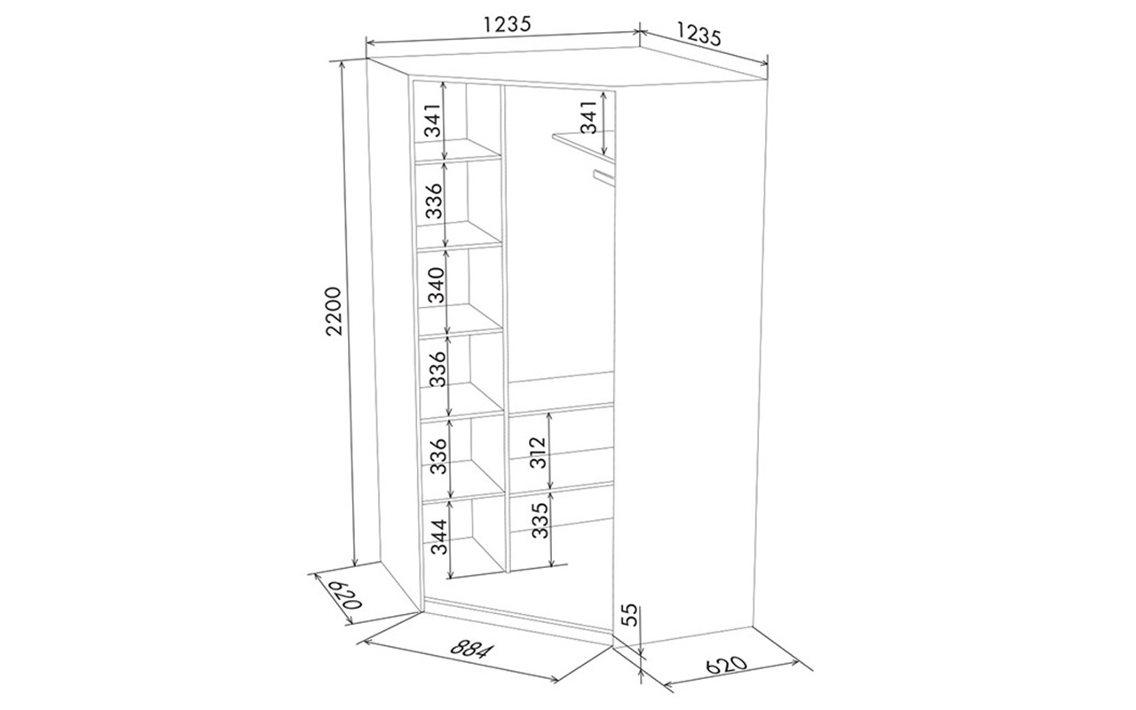 Орматек Como/Veda угловой фото 7